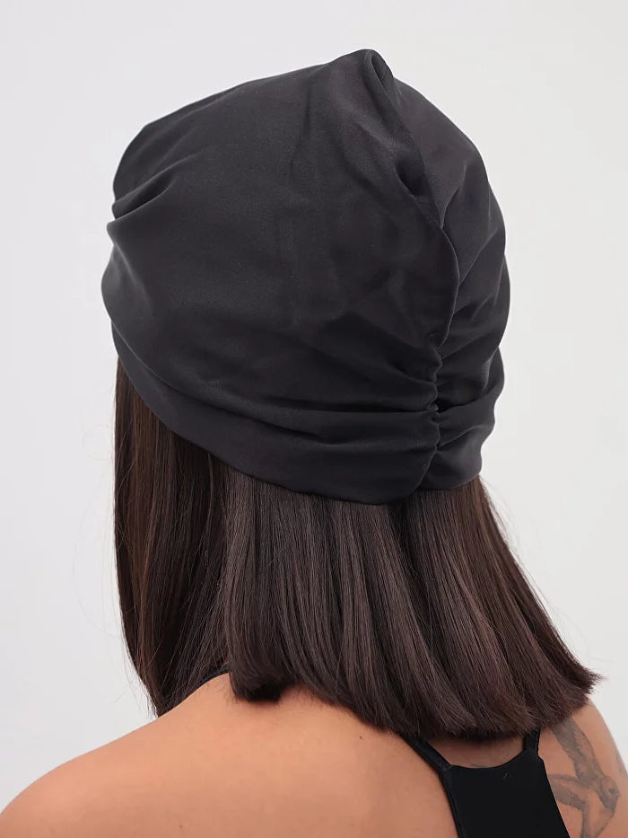SHENMO Bonnet de Nuit en Soie pour Femmes Soins des Cheveux